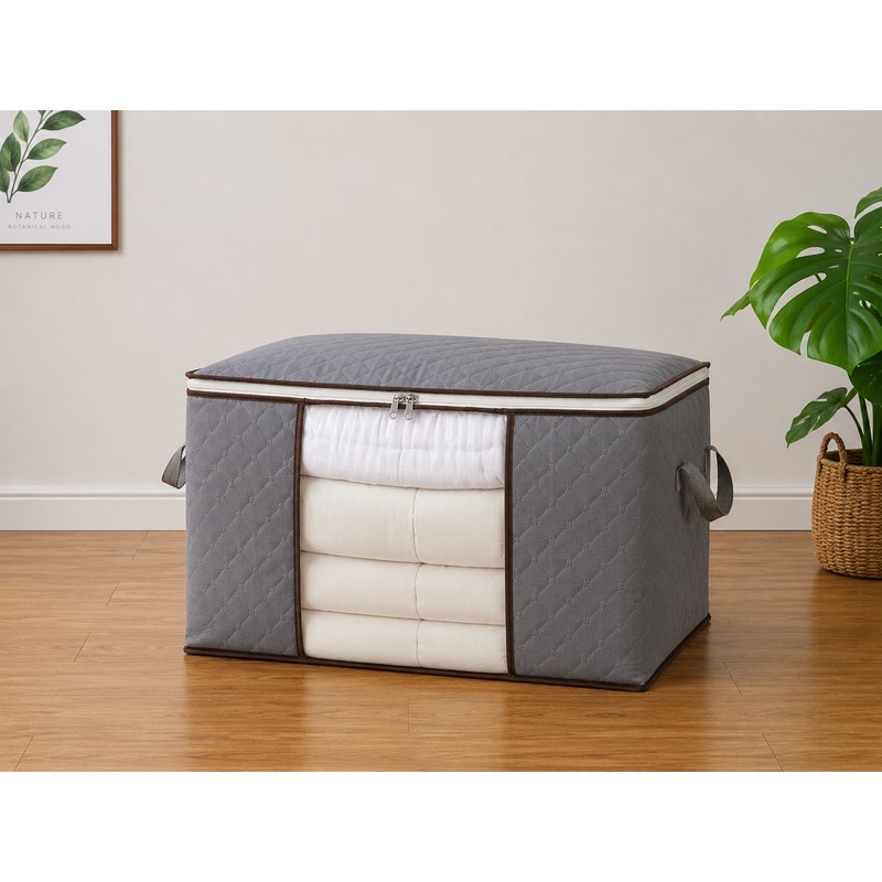 3-Pack Large Storage Bags for Closet Organization – Moisture-Resistant Non-Woven