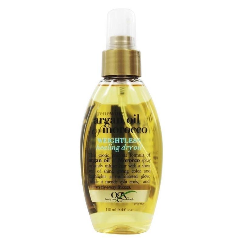 Organix Ogx Moroccan Argan Oil Weightless Dry Oil, 4 oz.