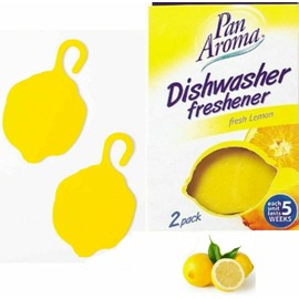 Pan Aroma Dishwasher Freshener Lemon 2 Pk