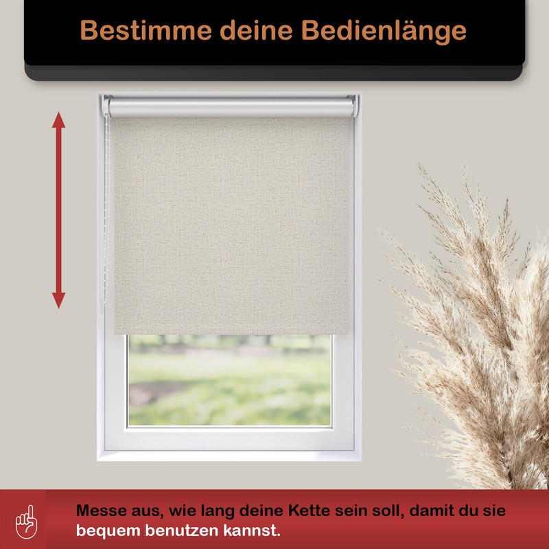 KLEMMFLEX Chain for Roller Blind with Chain Hoist, Replacement Operating