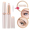 Lipstick Shaped Electric Eyebrow Trimmer Mini Portable Women Eyebrow Shaver