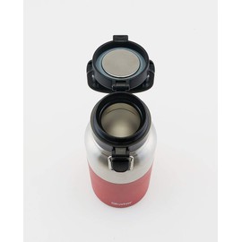 スケーター (skater) スポーツボトル ハンドル付 ステンレスボトル 水筒 大容量 レッド 900ml SDH9