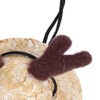 Bearded Dragon Santa Hat Cute Soft Scarf Adjustable Size Bright