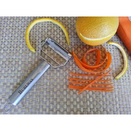 Burlway Carrot Peeler | Ultra Sharp Stainless Steel | Julienne & Vegetable Peeler | Use As A Slicer, Shredder, Shaver, For Potato, Carrot, Zucchini, Apple Or Other Veggie/Fruit by MLTOOLS