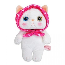choo choo cat Chew Cat Plush Toy (S) Cat Height 6.7 inches (17 cm) Pink Riding Hood