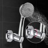 Gelme Nutri Shower Head Holder Wall Mounted, Screw Mounted Shower
