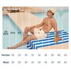 BRISIRA - Bañador para hombre con forro de compresión y