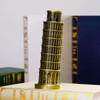 DS.DISTINCTIVE STYLE Metallic Leaning Tower of Pisa Statue 8.6 Inch
