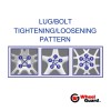 Unbranded Open-end Acorn Bulge Lug Nut, M14x2.0 Thread, 3/4" Hex,