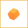 Partuto 20pcs Orange 19mm Car Wheel Nut Lug Hub Cover