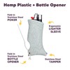 Toker Poker Bottle Opener - Sage, Lighter Case Multi Tool