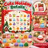 24-Day Christmas Dumpling Advent Calendar for Holiday Countdown – Festive