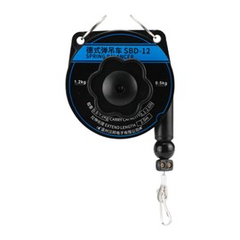 Generic Spring Balancer Steel Wire Rope Measurement Tool Fixture Holder High Performance Metal Hook Retractable for Assembly Line, Style A