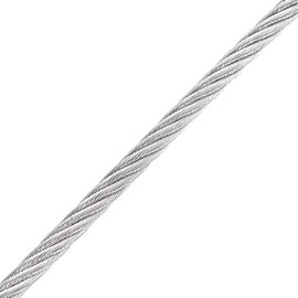 Premier Stainless Solutions 1/8” 7x19 Stainless Steel Very Flexible Cable T304, All-Purpose – 250-Foot Spool