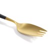 Cutipol Alice Set (ALICE SET) Children's Cutlery (Black x Gold)