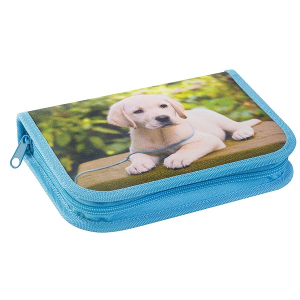 Eberhard Faber 577558 Dog Pencil Case Filled with 42 Writing