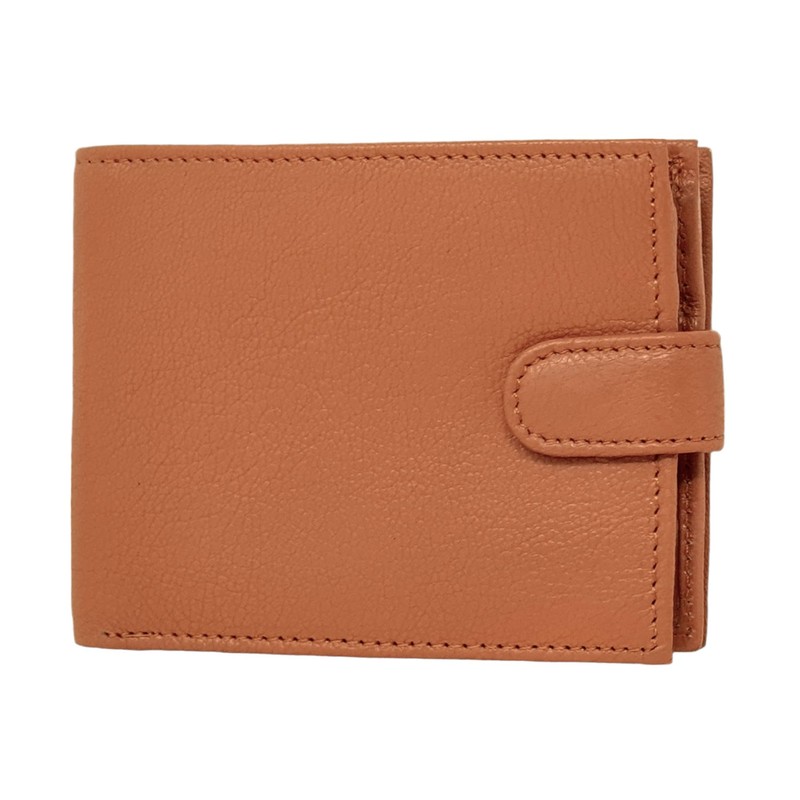 RAS WALLETS Mens RFID Blocking Soft Genuine Leather Bifold Wallet