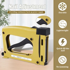 Point Driver for Picture Framing, Framing Point Driver Picture Framing Point Gun with 1000 Points for Framing Paintings and Pictures