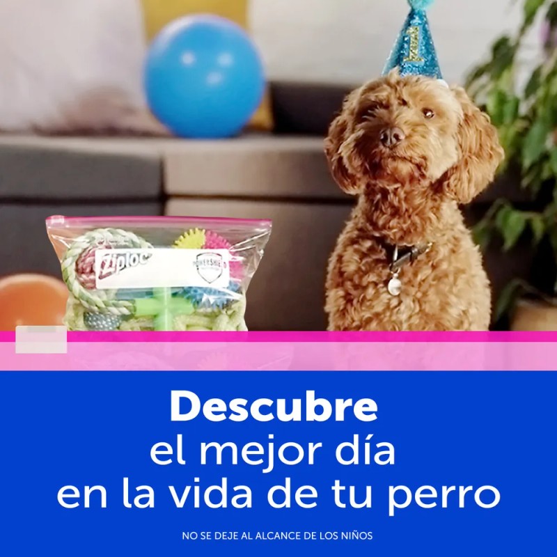 Bolsas para Congelar Ziploc con Cierre Fácil, Pack de 15