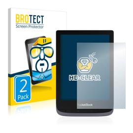 BROTECT Screen Protectors for PocketBook Touch HD 3 Ultra Clear Pack of 2