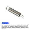 METALLIXITY Extension Spring 0.4x4x20mm 5pcs Stainless Steel Tension Spring Wire