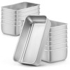 LIANYU Bread Loaf Pans Set of 12, 9x5 Inch Stainless