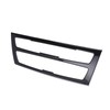 Air Conditioning Button Frame Carbon Fiber Texture Panel Trim Replacement