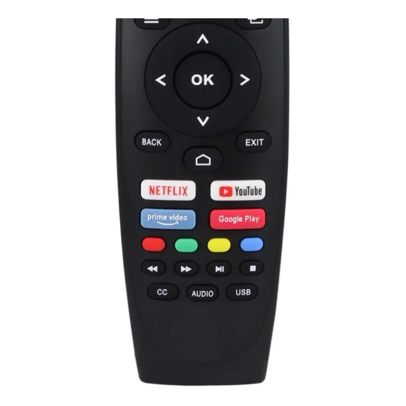 Control Remoto Sansui 4k Smart Tv Android Directo Led