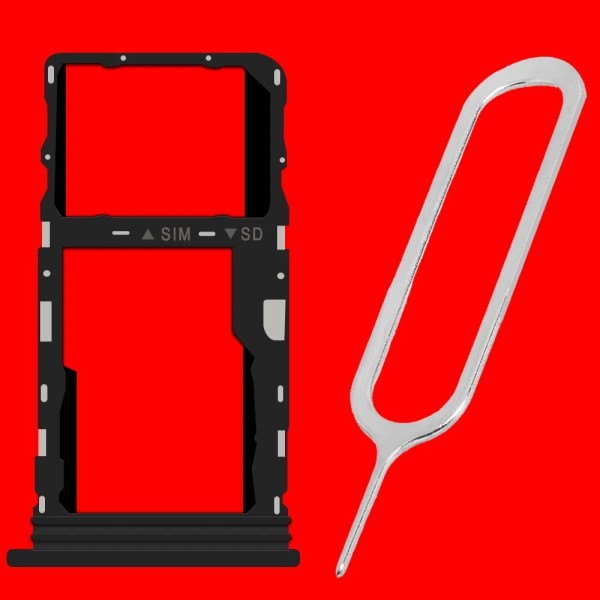 For TCL Premium Real SIM MicroSD Card Tray Holder Slot
