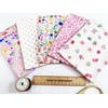 Fat Quarter Fabric Bundle - Pretty Pink Spring Floral Mix