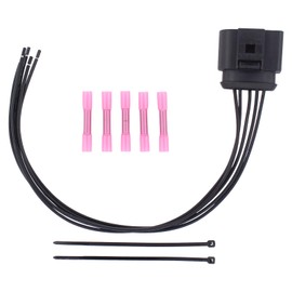 Air Mass Meter Connection Cable Connector Cable Harness for Transporter T5 Golf 4 Pa-ssat Beetle Shar-an Toua-reg A3 A4 A6 A8 Alhambra Leon Fabia Oc-tavia W202 W203 W210 W211 W163 R170 W639 Sprinter