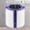 Filter Replacement for Dyson TP04 HP04 - DP04 TP05 DP05,