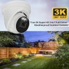 JUSTOP 5MP 3K Audio Full Colour Dome Turret CCTV Security