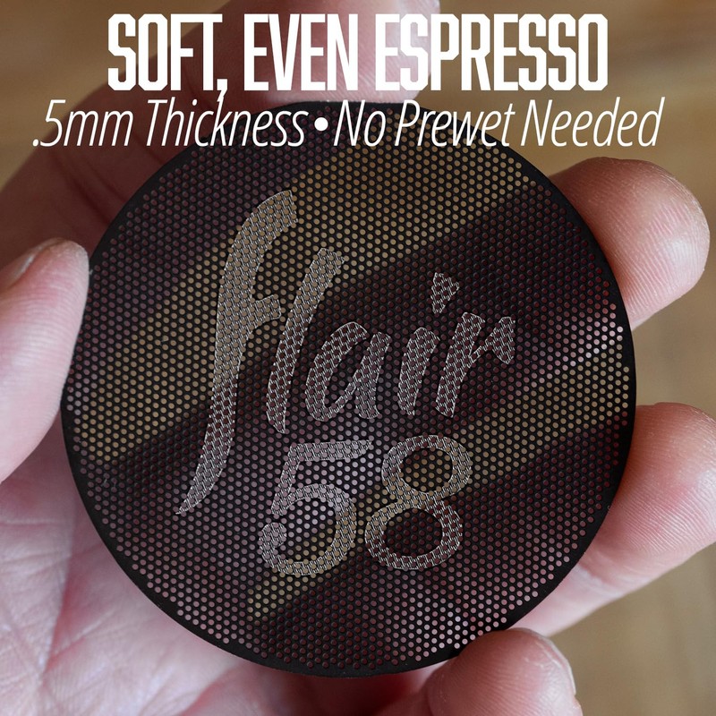 Flair Etched 58mm Puck Screen
