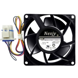 Upgraded (OEM) WR60X26866 V80E14MS2A3-57A611 Refrigerator Evaporator Fan Motor, Compatible with GE Refrigrator, Replace WR60X26033, WR60X10341, WR60X10356, WR60X10357 etc- 10 Years Warranty