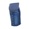 ESPRIT Maternity Women's Denim OTB Skirt, Blue (Medium Wash 960)