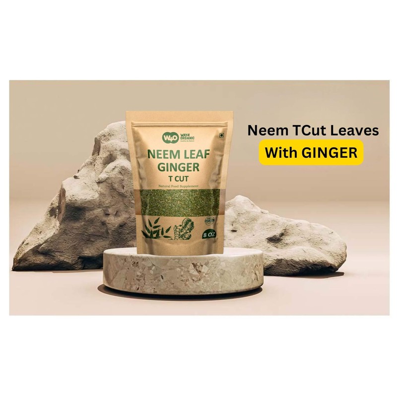 Neem Leaves Tea with Ginger 8 oz, Boost Immunity, Aid