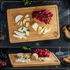 Deer & Oak Premium Extra Large Bamboo Cutting Board -