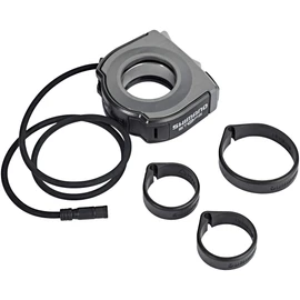 Shimano SW-E6000 STEPS switch compatible with SEIS, with cord bands A x2, B x1, grey