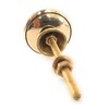 French Furniture Fittings Set of 6 Brass Knobs Kitchen Cabinet