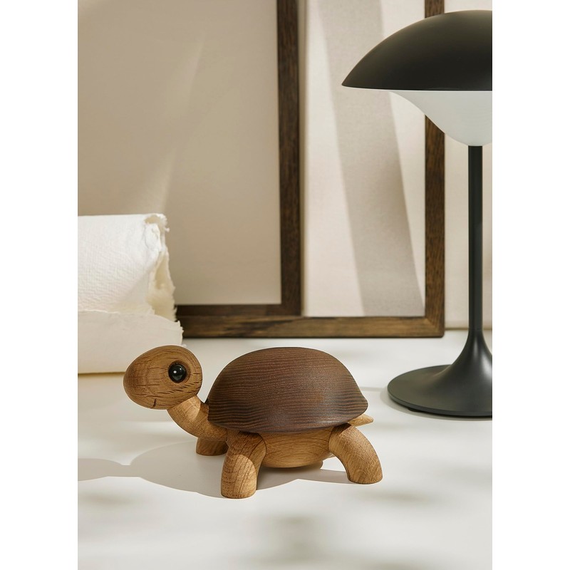 Spring Copenhagen Adorable Wooden Turtle Decoration - Slowy: Handmade Home