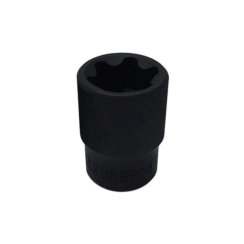 JEUCLEL EP Socket EP24, 1/2” drive Female External E-Torx Plus