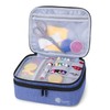 Luxja Double-layer Sewing Supplies Organizer, Sewing Accessories Organizer for Needles,