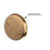 Artiwell Lift & Turn Tub Trim Set with Two-Hole Overflow