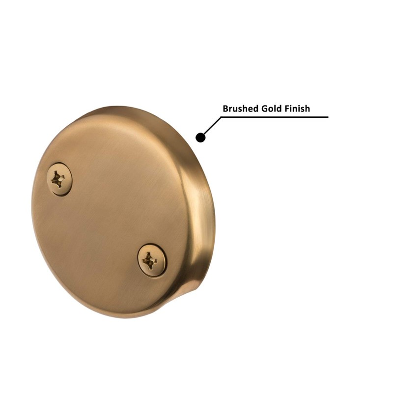 Artiwell Lift & Turn Tub Trim Set with Two-Hole Overflow