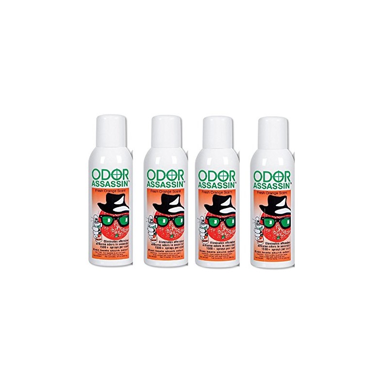 Odor Assassin Orange, Set of 4
