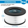 2 Pack AF-3222 HEPA Replacement Filter Compatible with Bulex AF-3222