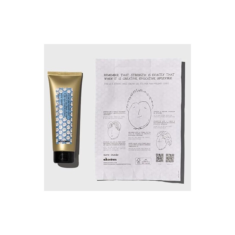 Davines This is a Strong Hold Cream Gel, 4.22 fl.