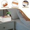 Cable Tidy Box, Cord Organizer Box with Wooden Lid, 36