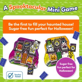 Orchard Toys Haunted House Lotto, small and compact game, great for travel, simple gameplay, for kids age 3-6